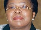 Nkosazana Dlamini-Zumová, druhá manelka prezidenta JAR Jacoba Zumy.