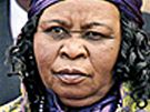 Sizakele Zumová, první manelka prezidenta JAR Jacoba Zumy.