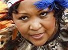 Tobeka Madibaová, pátá manelka prezidenta JAR Jacoba Zumy.