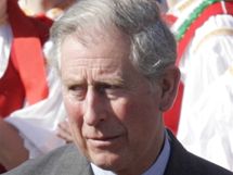 Princ Charles na návštěvě Hostětína (22. března 2010)