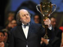 Cenu Thálie 2010 za celoživotní mistrovství v oboru pantomimy převzal Boris Hybner