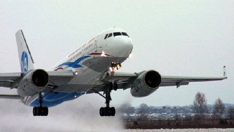 Tupolev Tu-204 rusk spolenosti Aviastar Tu. Ilustran foto