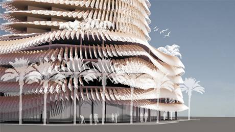 Luxusní bytový d�m Magnolia Tower ochra�uje membrána z prefabrikovaných panel�