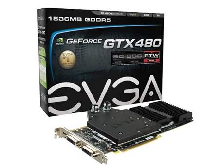 GeForce GTX 480 vodn chlazen