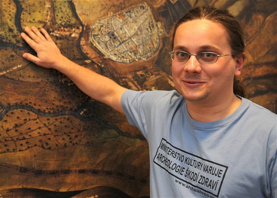 Archeolog Václav Kolaík 