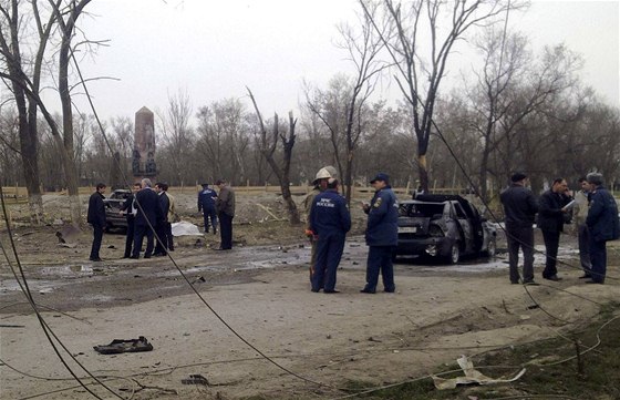 V dagestánském Kizljar vybuchly dv bomby (31. bezna 2010)