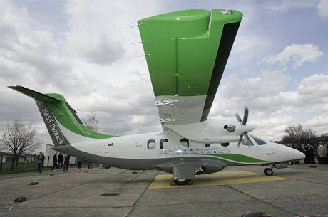 Letadlo EV-55 Outback firmy Evektor z Kunovic