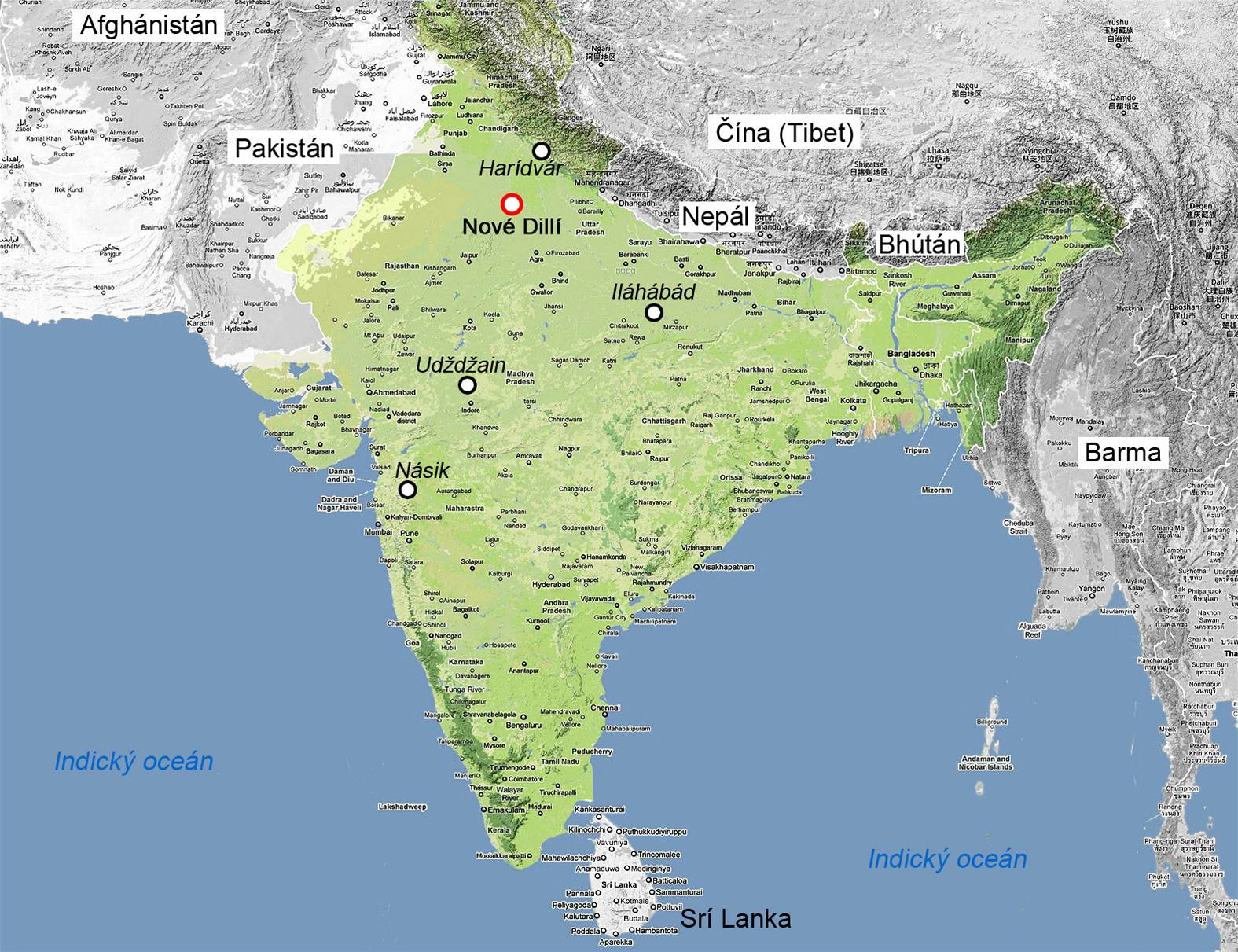 mapa indie Fotogalerie: Mapa Indie mapa indie