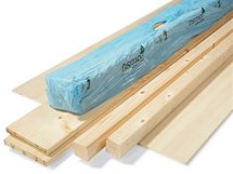 Dřevo potřebné na stavbu