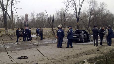 V dagestánském Kizljar vybuchly dv bomby (31. bezna 2010)