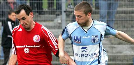 Fotbalisté Ústí nad Labem pi cest za postupem klopýtli - ilustraní foto.