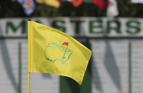 Symboly Augusta National Golf Clubu ped Masters 2010.