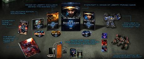 StarCraft II obsah sběratelské edice
