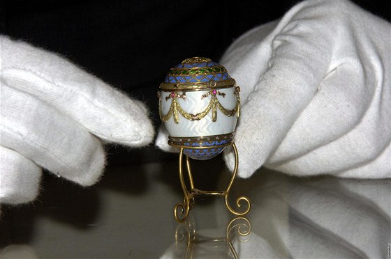 Není vejce jako vejce: v těch od Fabergého je místo žloutku zlato - iDNES.cz