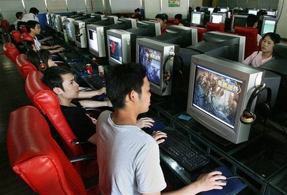 Online hraní v Číně