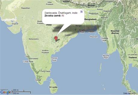 Dantewada, Indie