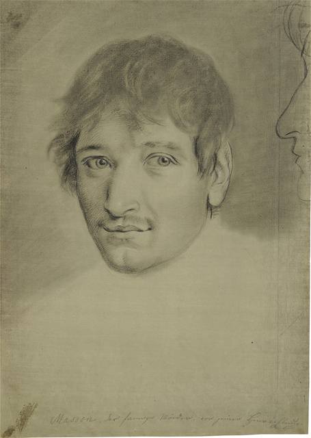 Frantiek Horika, Studie podobizny vraha Massona ped popravou, 1816