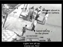 Záběry zachycují skupinku Iráčanů a dva novináře Reuters těsně před útokem amerického vrtulníku 