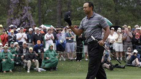 Tiger Woods, prvn kolo Masters 2010.