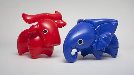 Libu�e Niklová: Buvol (1971) a Slon (1972)