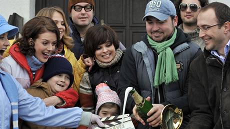 Z natáení 2. ady seriálu Vyprávj