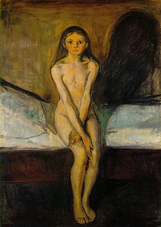 Edvard Munch: Puberta, 1894