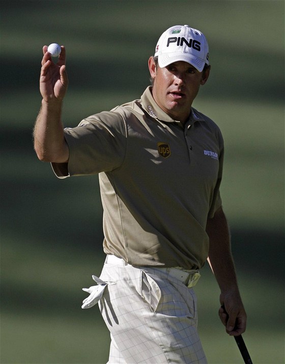 Lee Westwood, tetí kolo Masters 2010.