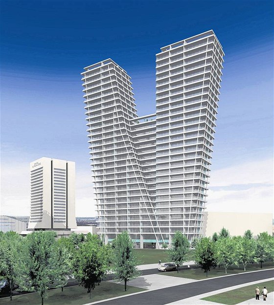 Bytový dům Budova City Epoque nabídne 125 luxusních bytů. Dvě administrativní budovy budou mít 23 000 metrů čtverečních kancelářských ploch