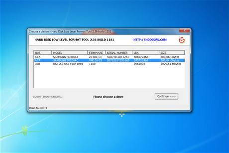 HDD Low Level Format Tool