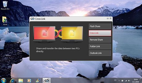 Asus CrossLink Menu