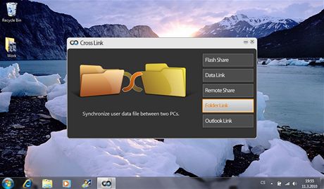 Asus CrossLink Menu