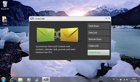 Asus CrossLink Menu