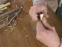 Výroba píšťalky z bezového proutku