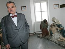 Karel Schwarzenberg se v Bohuticch na Znojemsku setkal se starosty a obany