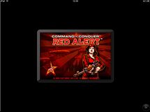 iPad - pvodn hra Red Alert