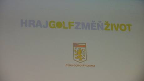 Hraj golf, zm ivot - tiskov konference.