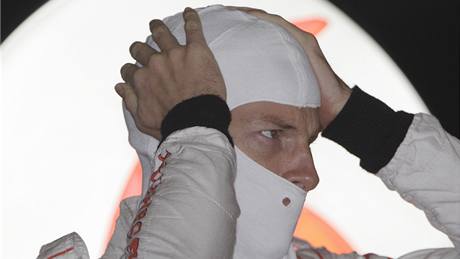 Trénink Velké ceny íny, Jenson Button (McLaren)