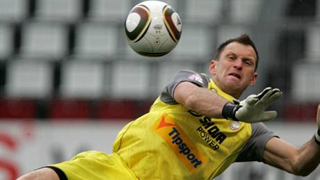 Martin Ticháek, branká Plzn