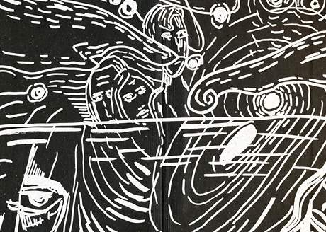 Ilustrace Pavla Rta z knihy Emila Hakla Pravidla smnho chovn