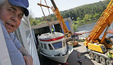 Nová loď na elektrický pohon pro Brněnskou přehradu - Lipsko,se na hladině představí 8. května.