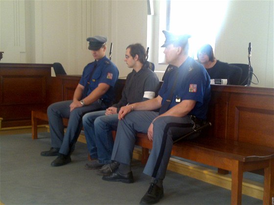 Antonín afá u Krajského soudu v Plzni (20.4.2010)