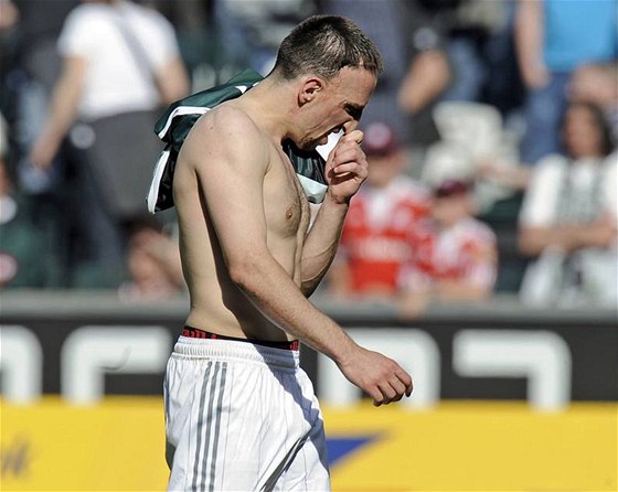 Franck Ribéry neproívá astné období.