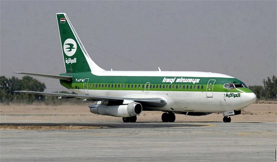 Letadlo spolenosti Iraqi Airways. Ilustraní foto