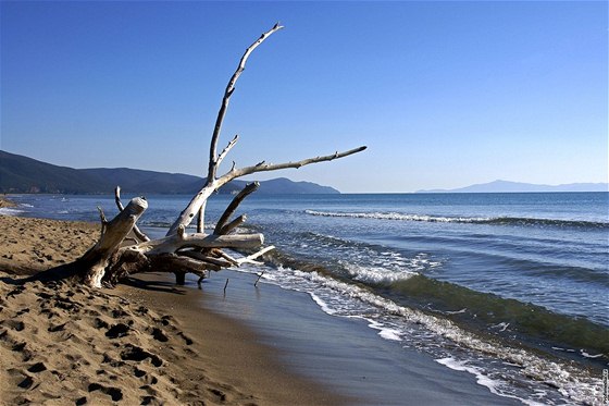 Itálie, Maremma, Marina di Alberese