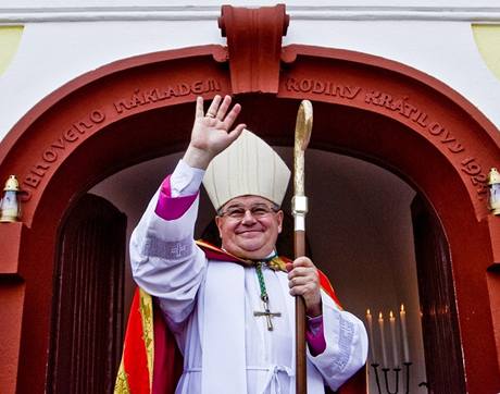 Prask arcibiskup Dominik Duka pi vysvcen Kaple sv. Prokopa (25. dubna 2010)