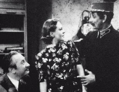 Jaroslav Marvan, Zita Kabtov a Vlasta Burian ve filmu Pednosta stanice (1941)