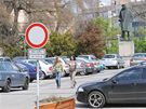 Problémy s parkovacími místy v centru msta Brna.
