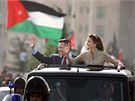 Jordánský královský pár.