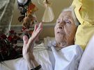 Zita Kabátová v pedveer svých 97. narozenin (2010)