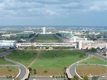 Centrln osa brazilsk metropole Braslia (2009)